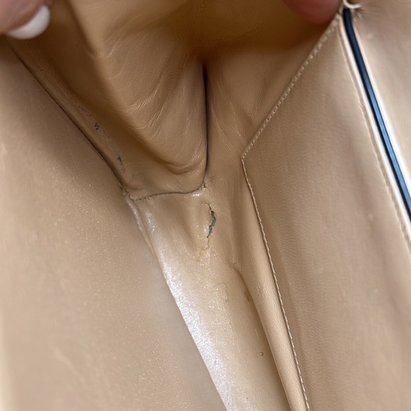 Vintage Bellestone Python Snakeskin Double Handle Handbag - Picture 14 of 16